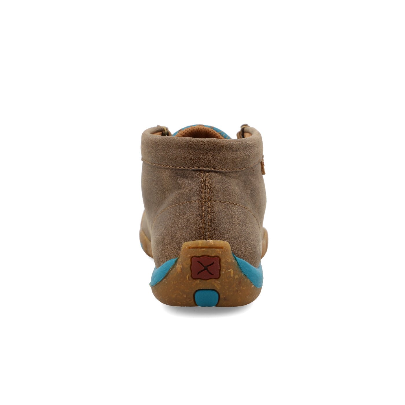 Twisted X Women's Chukka Driving Moc Bomber & Turquoise - WDM0148 - 5.5M