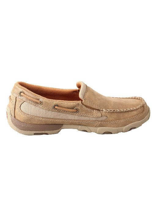 Twisted X Women's Slip - On Bomber Driving Moc - WDMS005 - 5.5M