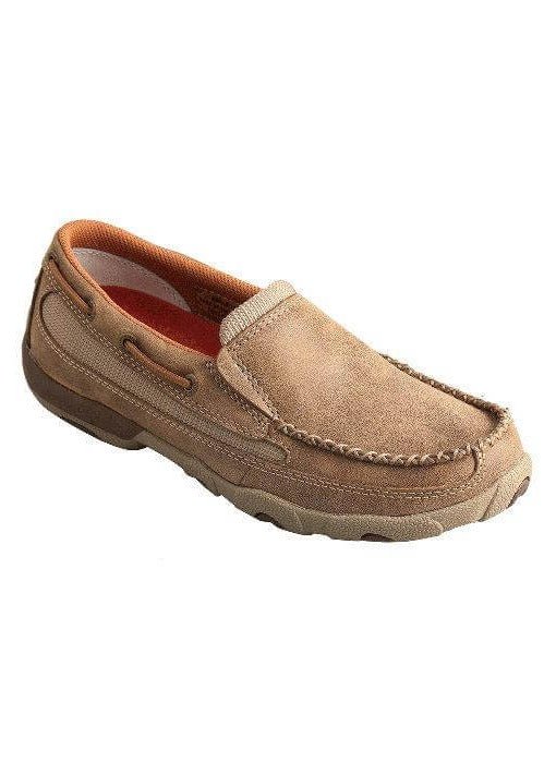 Twisted X Women's Slip - On Bomber Driving Moc - WDMS005 - 5.5M