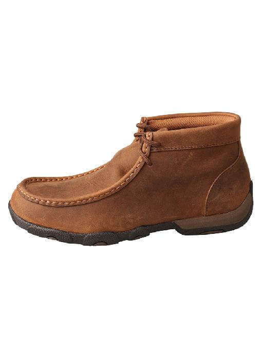 Twisted X Women's Chukka Waterproof Driving Moc - WDMW001 - 5.5M