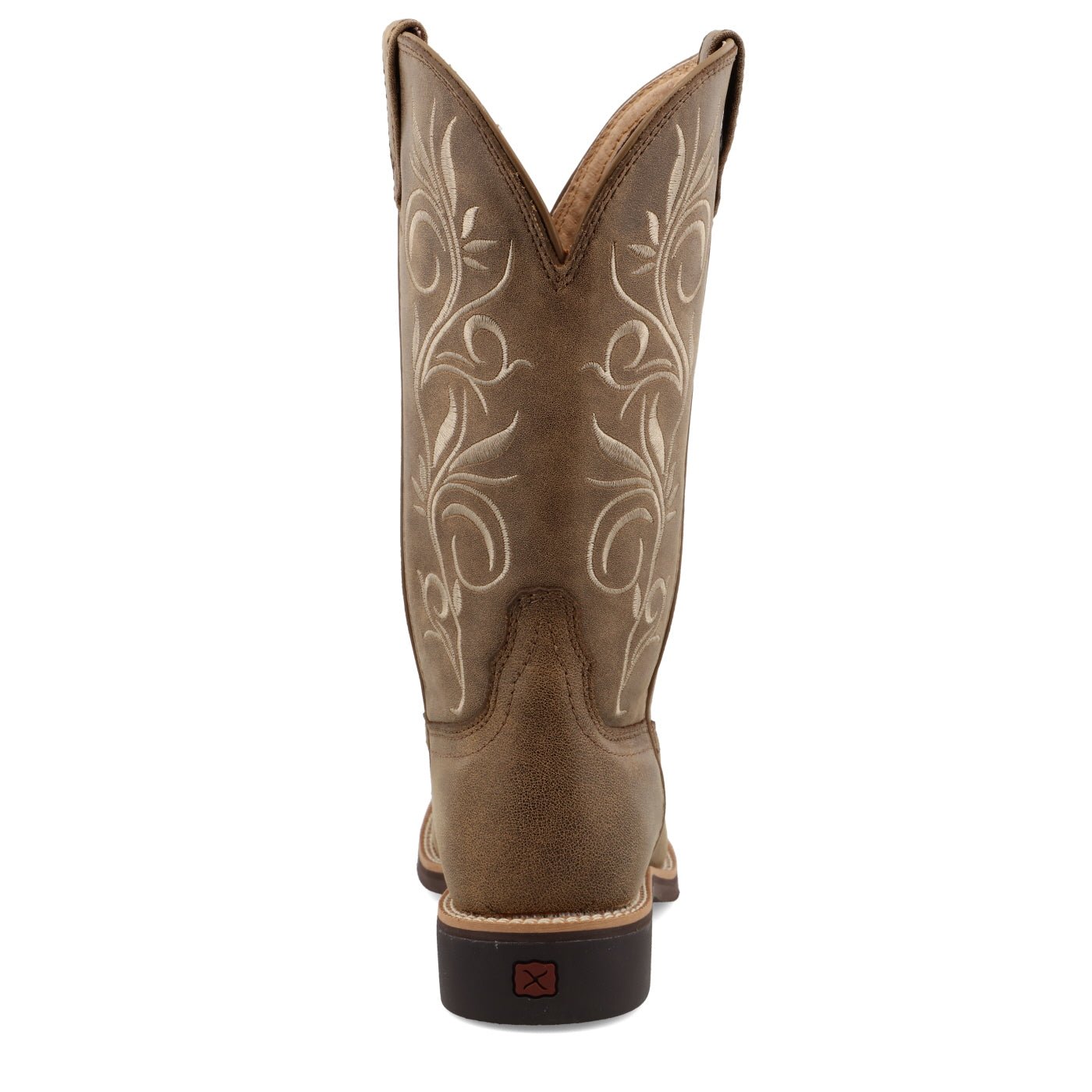 Twisted X Women's 11" Top Hand Wide Square Toe Western Boot - WTH0012 - 5.5B