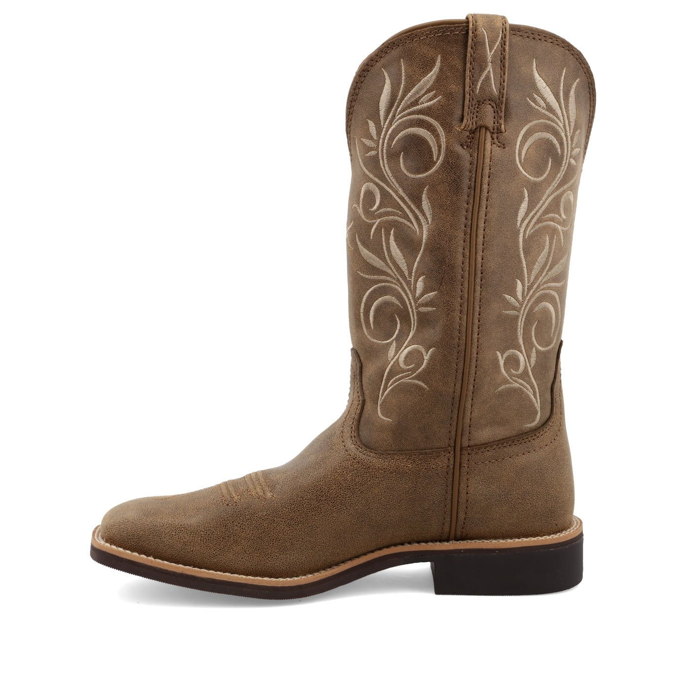 Twisted X Women's 11" Top Hand Wide Square Toe Western Boot - WTH0012 - 5.5B