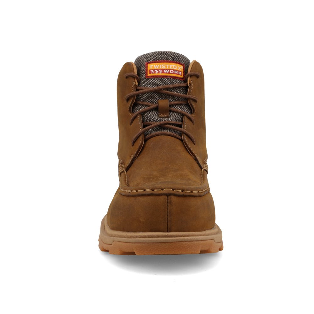 Twisted X Men's 6" Distressed Saddle UltraLite X Work Boot - WULNM01-5.5M
