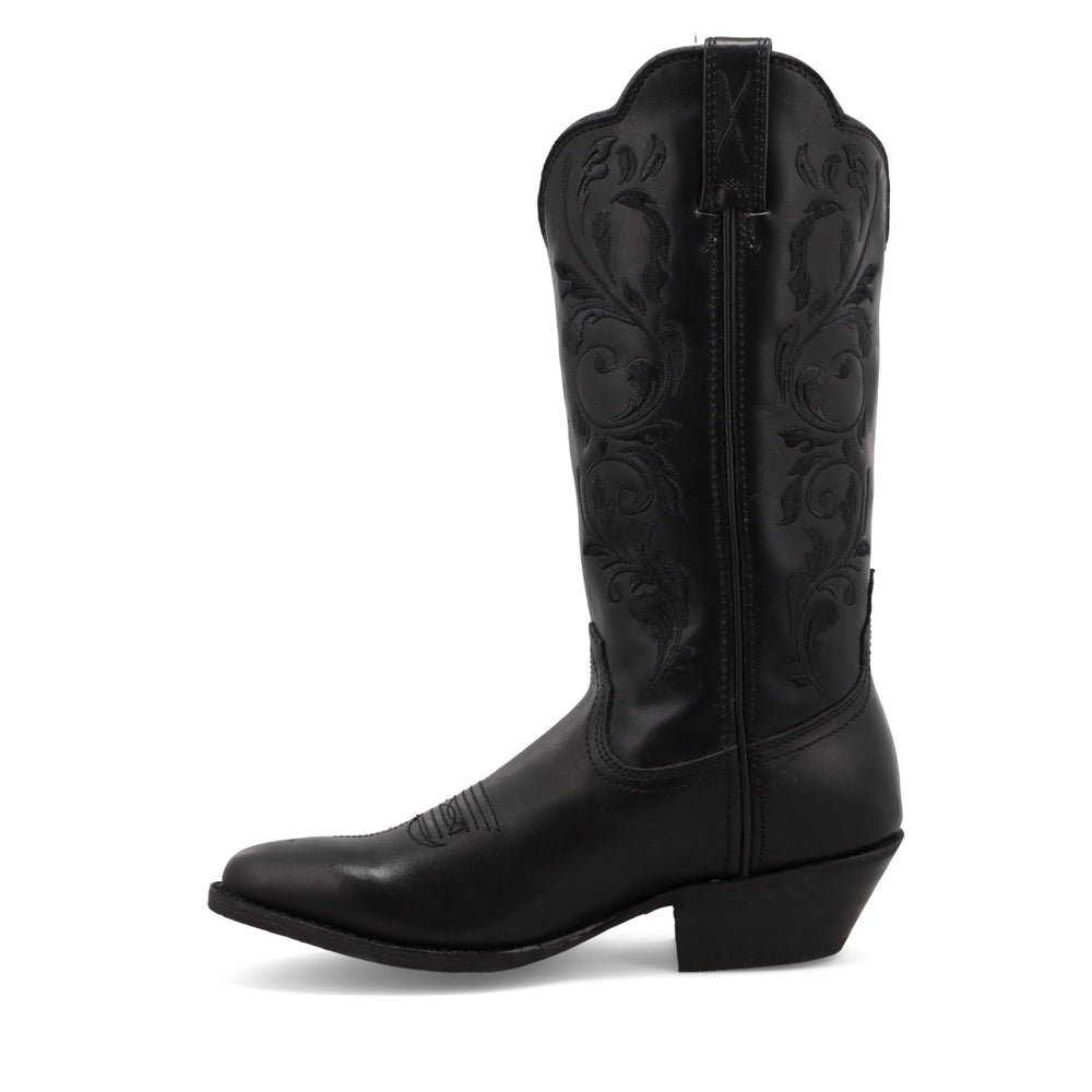 Twisted X Women's 12" Round Toe Black Western Boot - WWT0038 - 5.5B