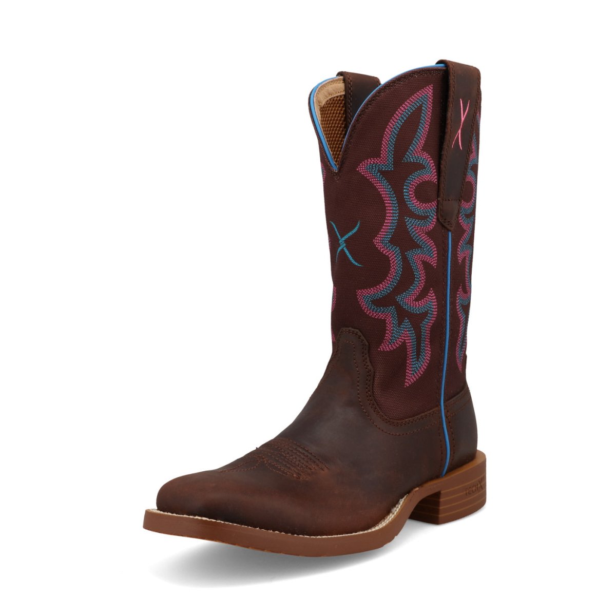 Twisted X Women's 11" Tech X Boot - Chocolate Truffle & Dark Brown - WXTR013-5.5B