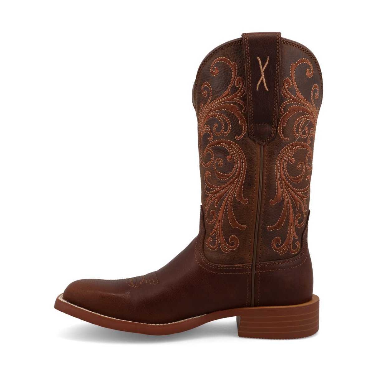 Twisted X Women's 11" Tech X Boot - Coffee & Adobe - WXTR019-5.5B