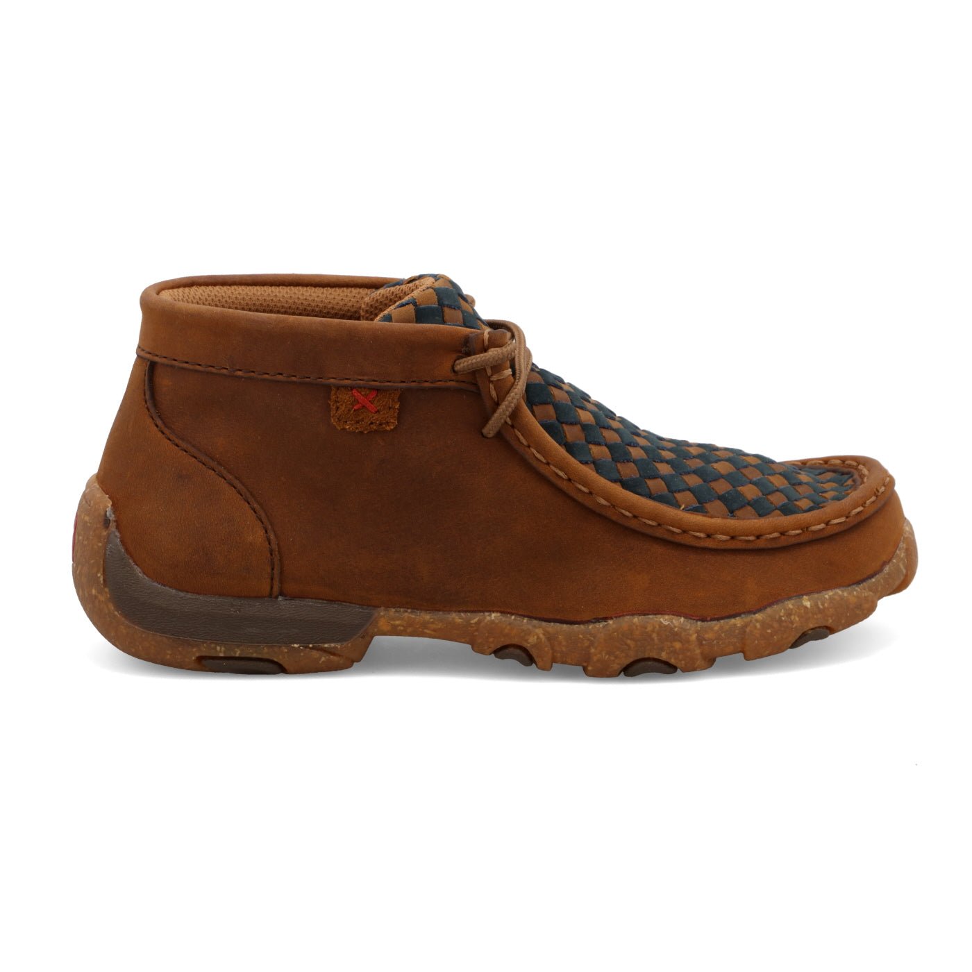 Twisted X Youth Chukka Oiled Saddle Driving Moc - YDM0046 - 11M