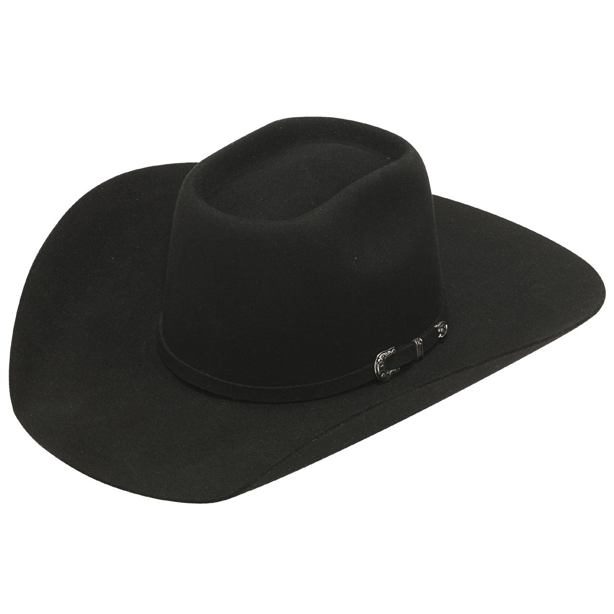 Twister Australian 5X Felt Black Cowboy Hat - T7540201 - 6.75