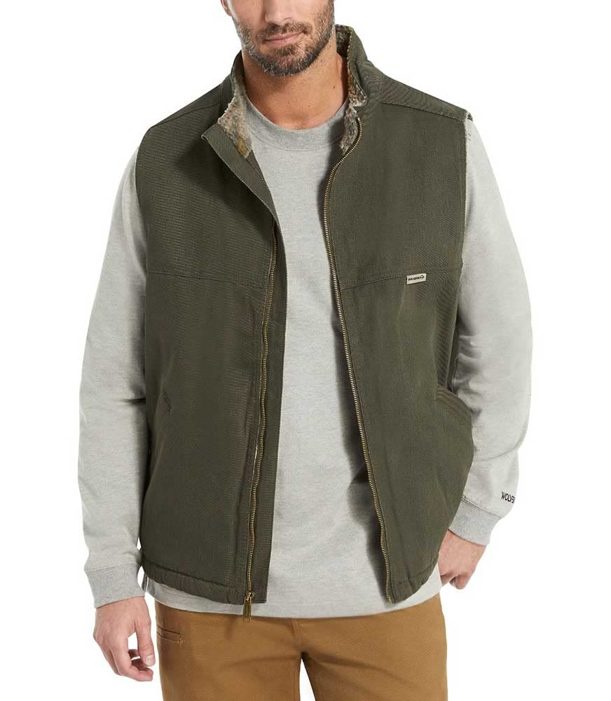 Wolverine Men's Upland Olive Green Vest - W1105500 - 341 - S