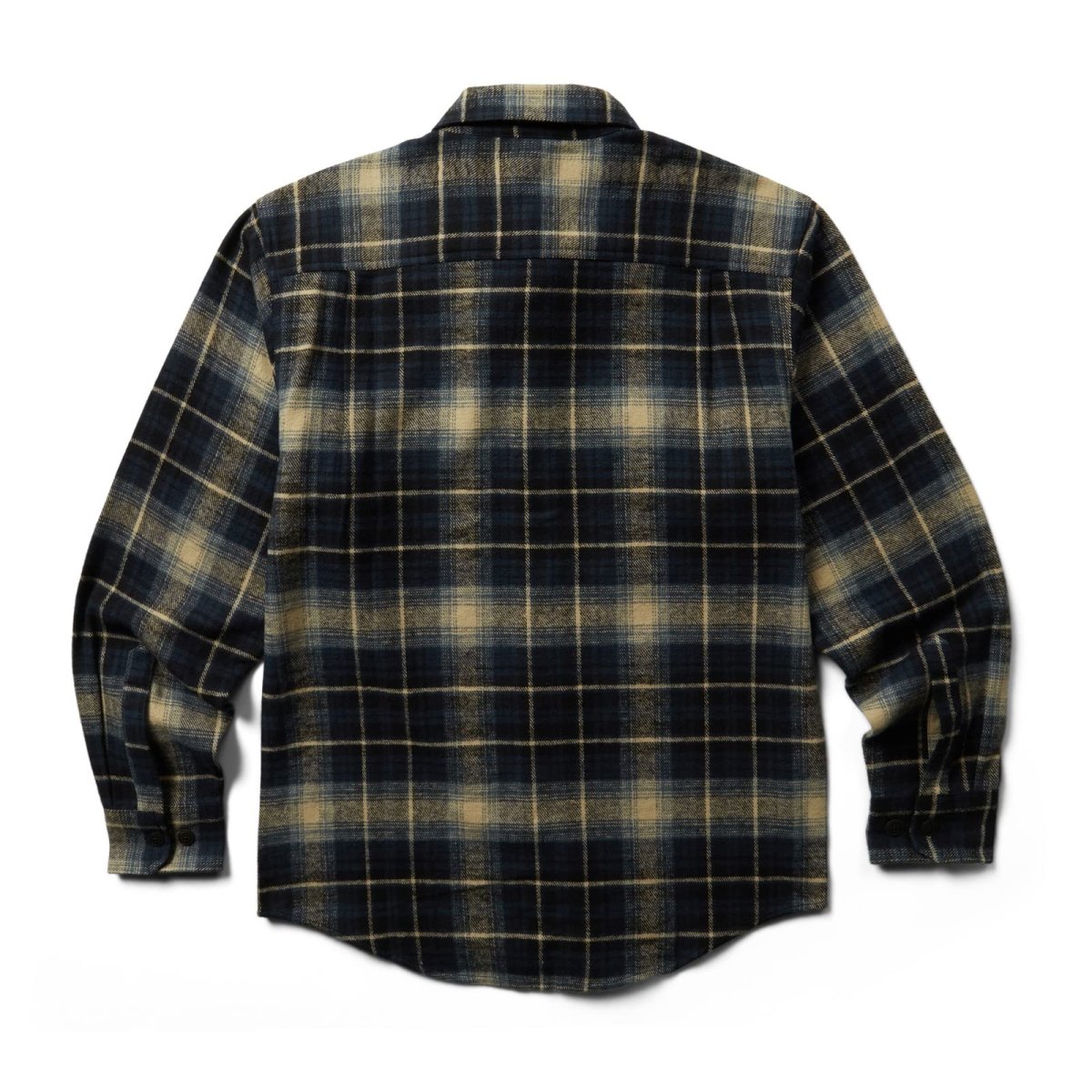 Wolverine Men's Glacier Heavyweight Long Sleeve Dark Navy Flannel Shirt - W1205850 - 415 - S