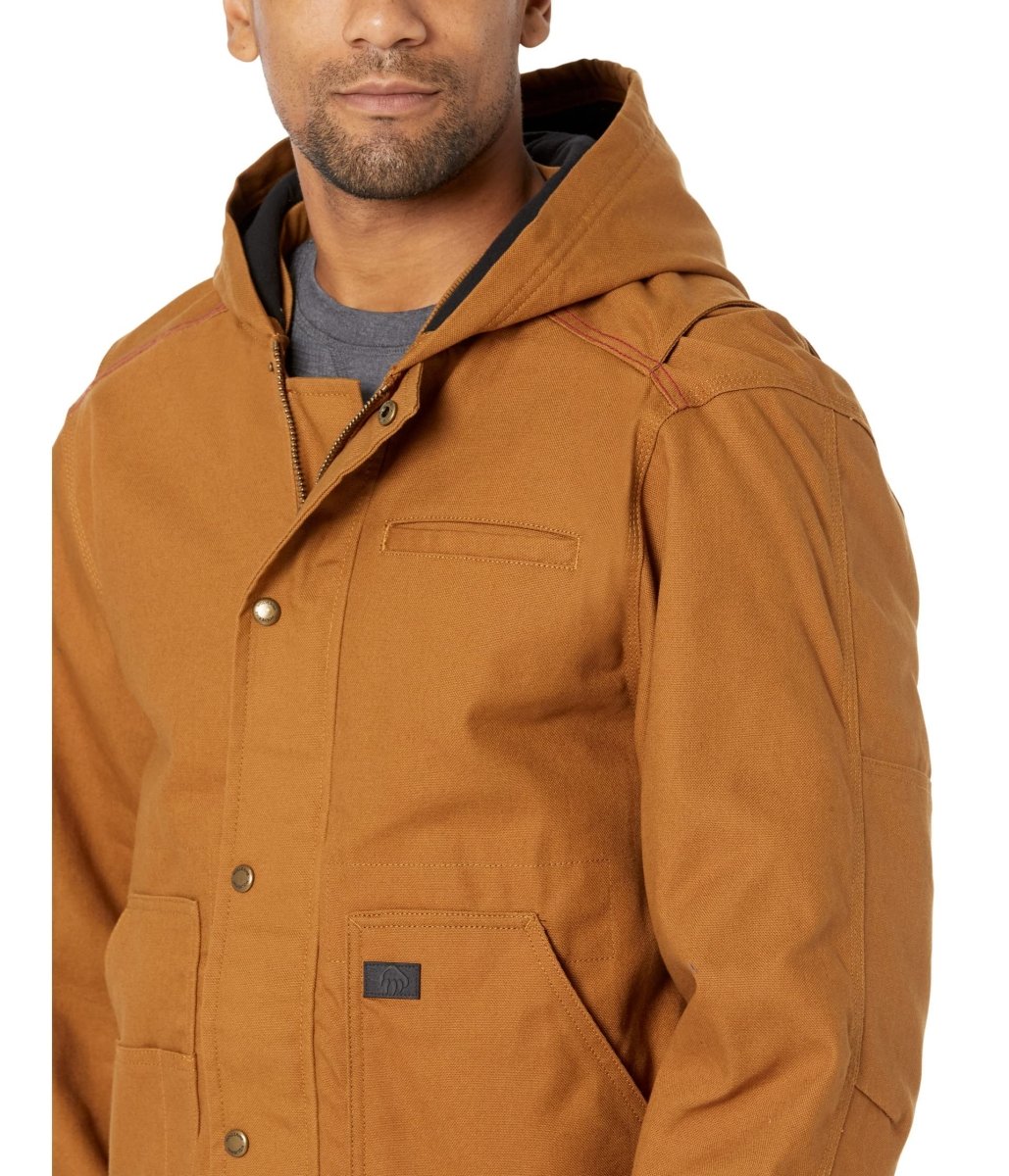 Wolverine Men's Guardian Cotton Cedar Brown Work Jacket - W1208510 - 213 - M