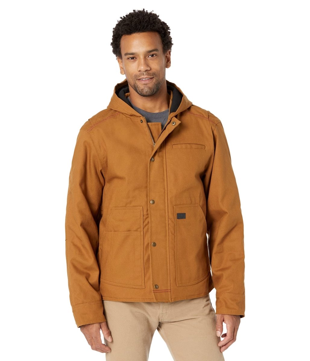 Wolverine Men's Guardian Cotton Cedar Brown Work Jacket - W1208510 - 213 - M