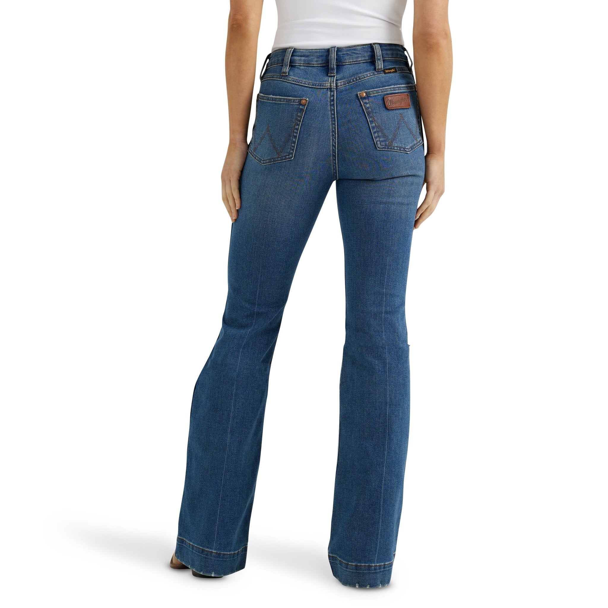 Wrangler Women's Retro Bailey High Rise Trouser Shelby Jeans - 1011MPESY - 25X30