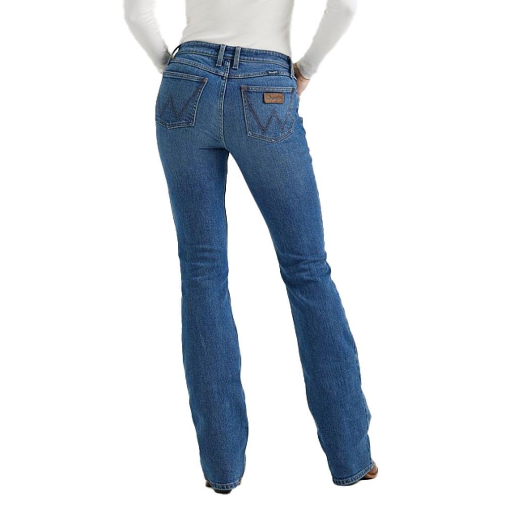 Wrangler Women's Retro Mae Mid Rise Belle Bootcut Jeans - 112356582 - 25X30