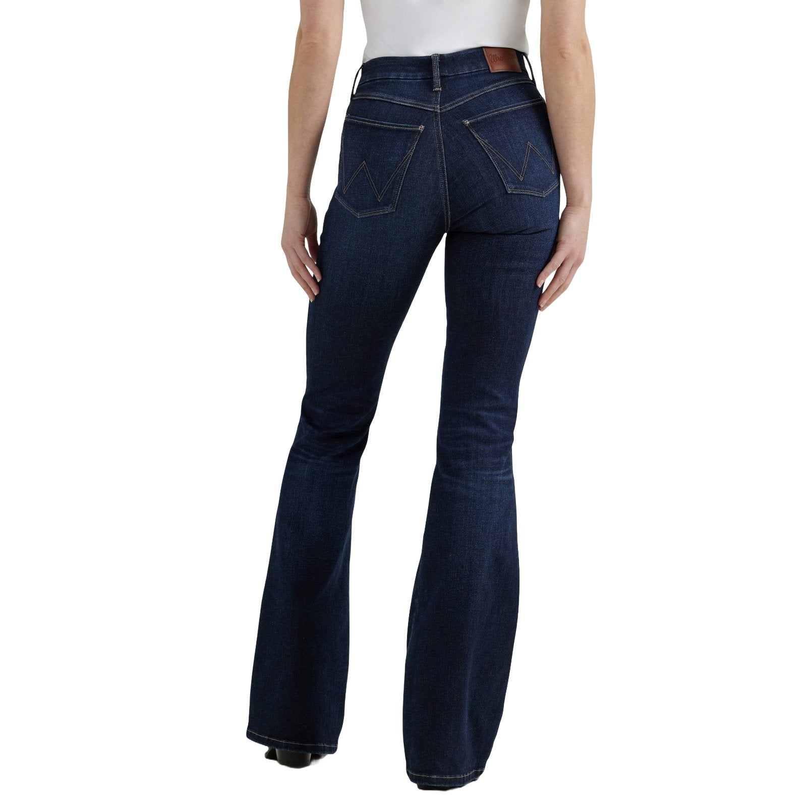 Wrangler Women's Bespoke Flare High Rise Jeans - 112359280 - 25X30