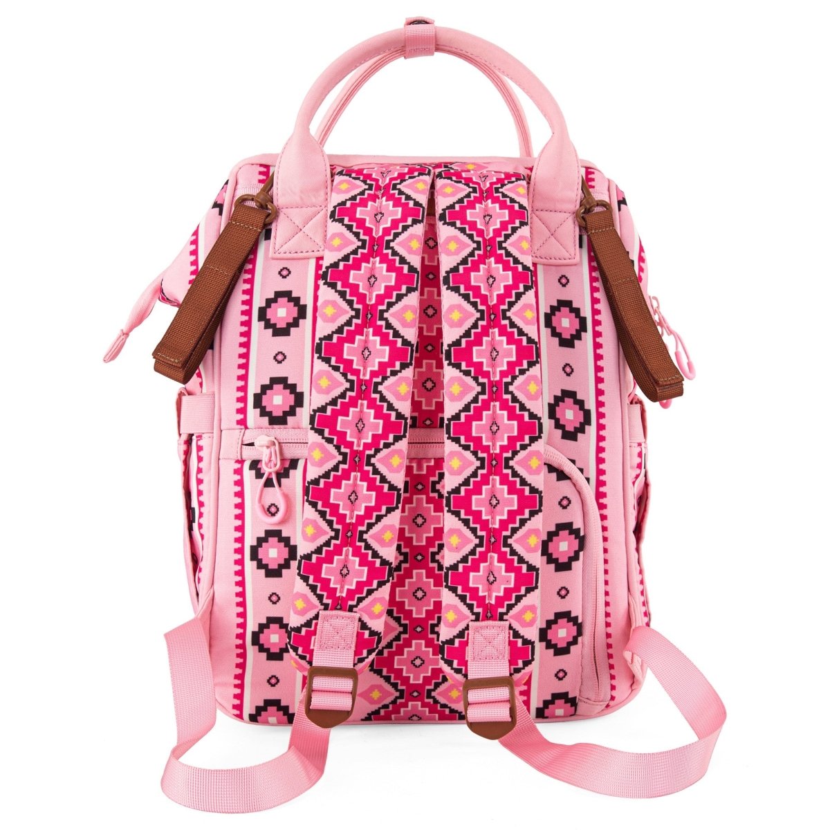 Wrangler Allover Aztec Printed Callie Pink Backpack - WG2204 - 9110PK