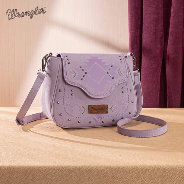 Wrangler Aztec Saddle Crossbody Bag - WG333-2003PP