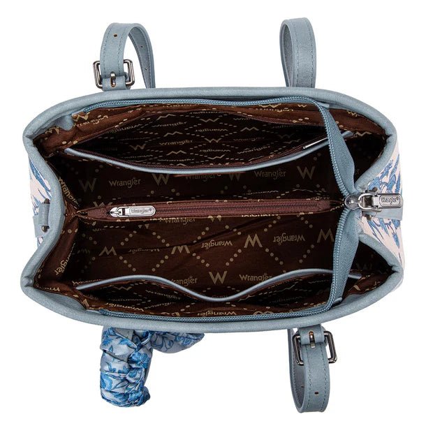 Wrangler Vintage Floral Print Canvas Shoulder Bag - Multiple Colors - WG510-8130JN