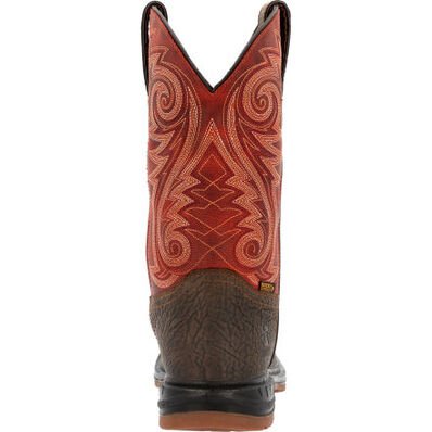 Rocky Men's Worksmart 11" Composite Toe Waterproof Western Boot - RKW0385-7M