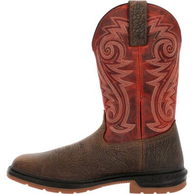 Rocky Men's Worksmart 11" Composite Toe Waterproof Western Boot - RKW0385-7M